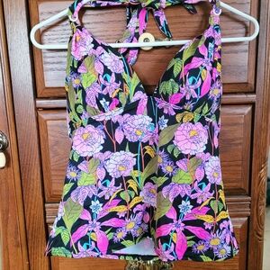 Victoria's secret tankini Purple, Pink Floral